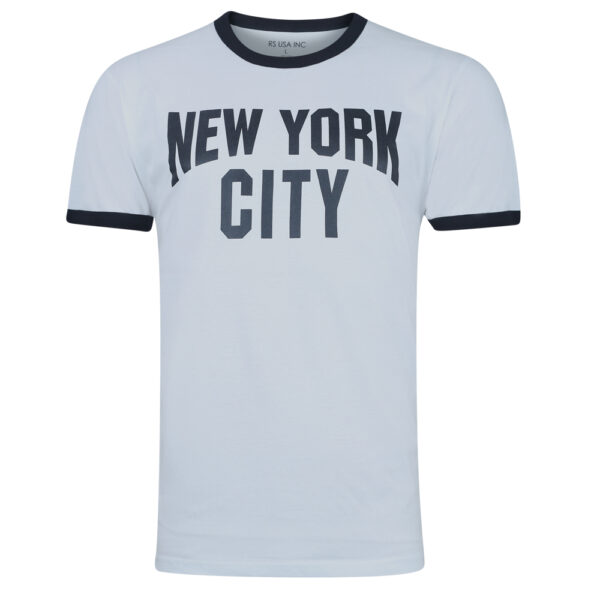 Kid’s New York City Ringer T-Shirt – John Lennon Style Retro Tee